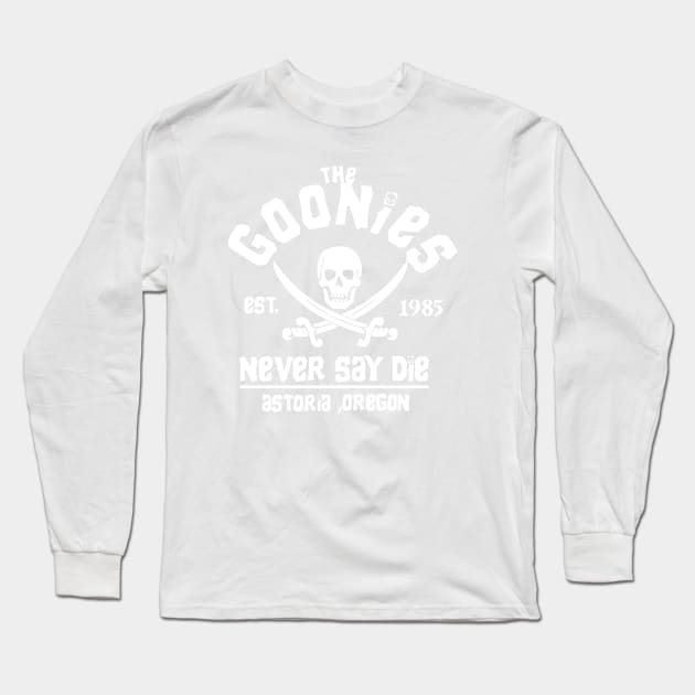 The Goonies of Astoria Long Sleeve T-Shirt by carloj1956